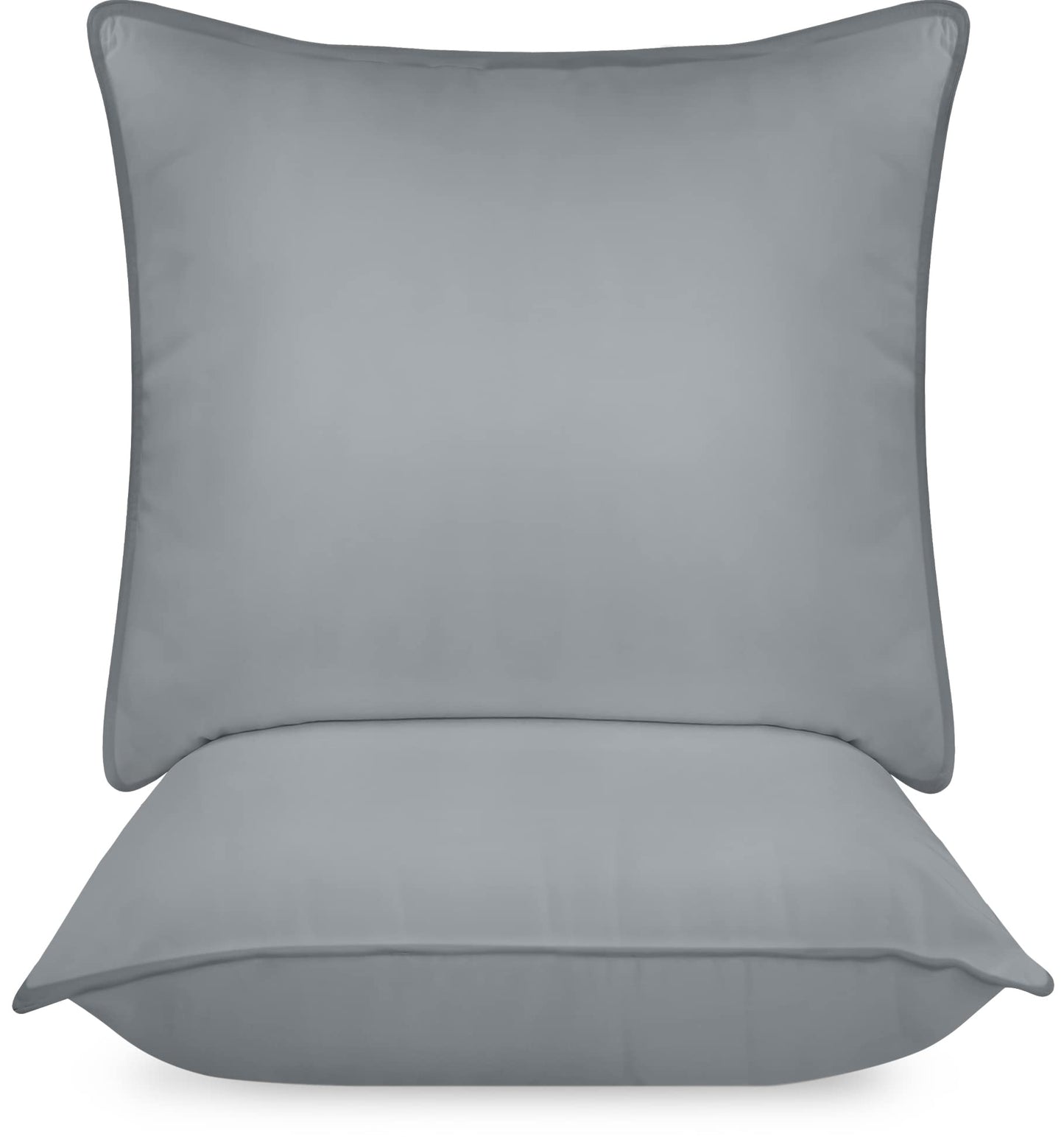 Utopia Bedding Pillow (Lot de 2), 60 x 60 cm, Oreiller de Sommeil, Coussin Respirant et Doux (Blanc)