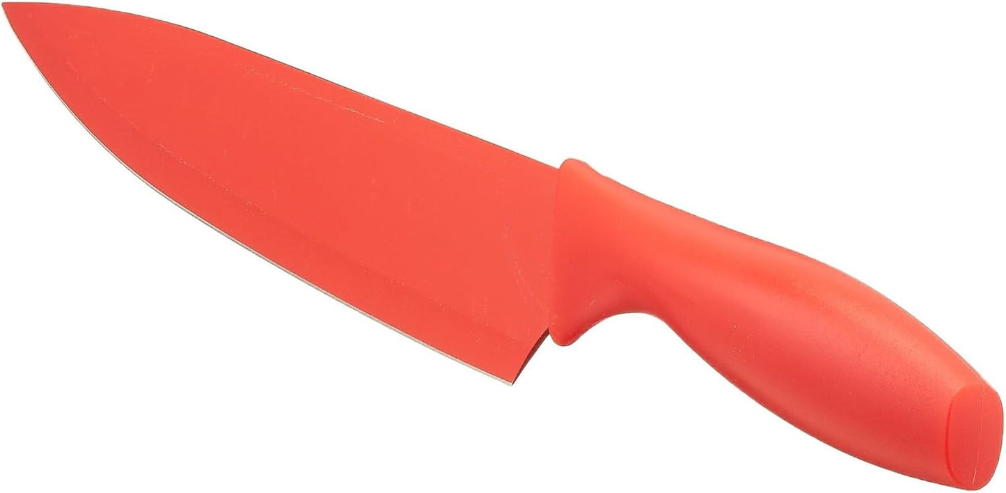 Amazon Basics Lot de Couteaux colorés 12 pièces, Multicolore