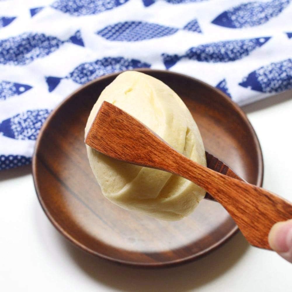 Gkhowiu Ustensiles de Cuisine en Bois Ensemble D'Ustensiles de Cuisine avec Spatule Wok Pinces Alimentaires CuillèRe de Cuisson Baguettes de Riz Palette