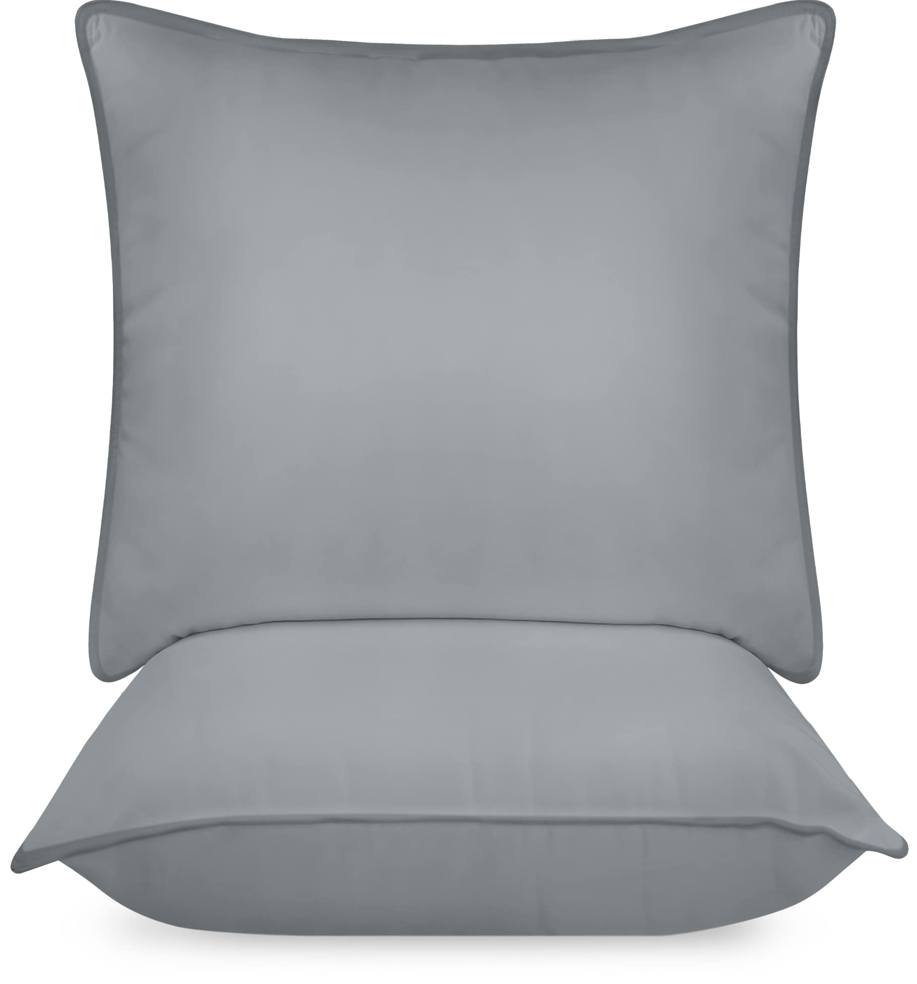 Utopia Bedding Pillow (Lot de 2), 60 x 60 cm, Oreiller de Sommeil, Coussin Respirant et Doux (Blanc)